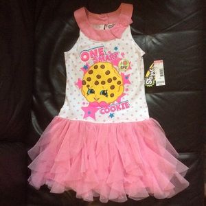 shopkins dresses nwt one smart cookie dress size 6 poshmark